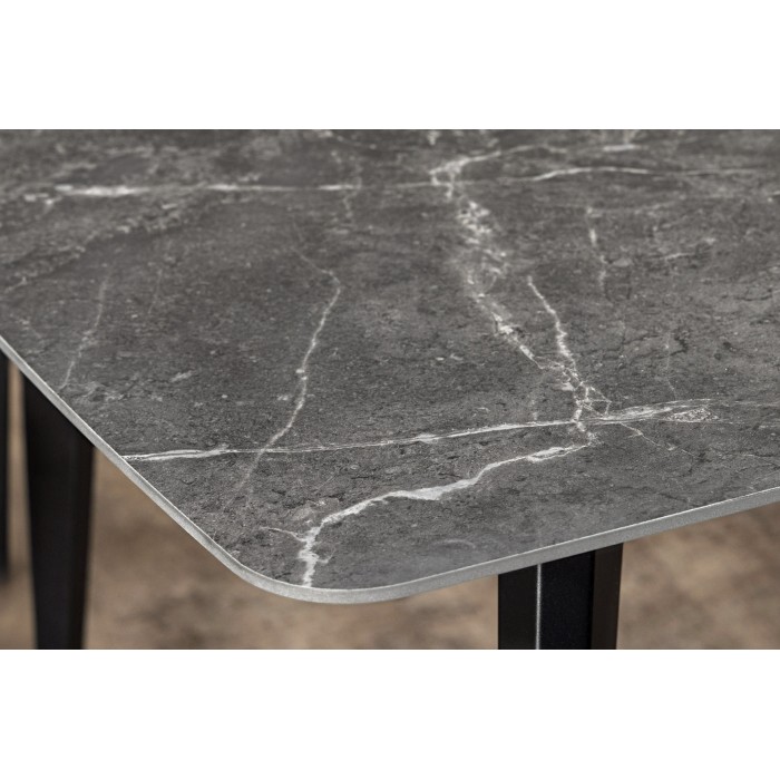 Zoom sur le plateau de la table HEXA 160