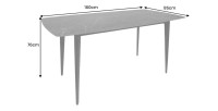 Table HEXA 160 dimensions
