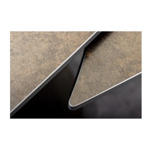 Zoom sur l'extension de la table ATONIA bronze