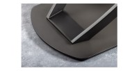 Zoom sur le pied de la table ATONIA bronze