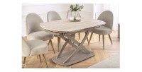 Table ATONIA beige sans extensions
