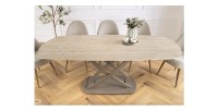 Table ATONIA beige vu de face