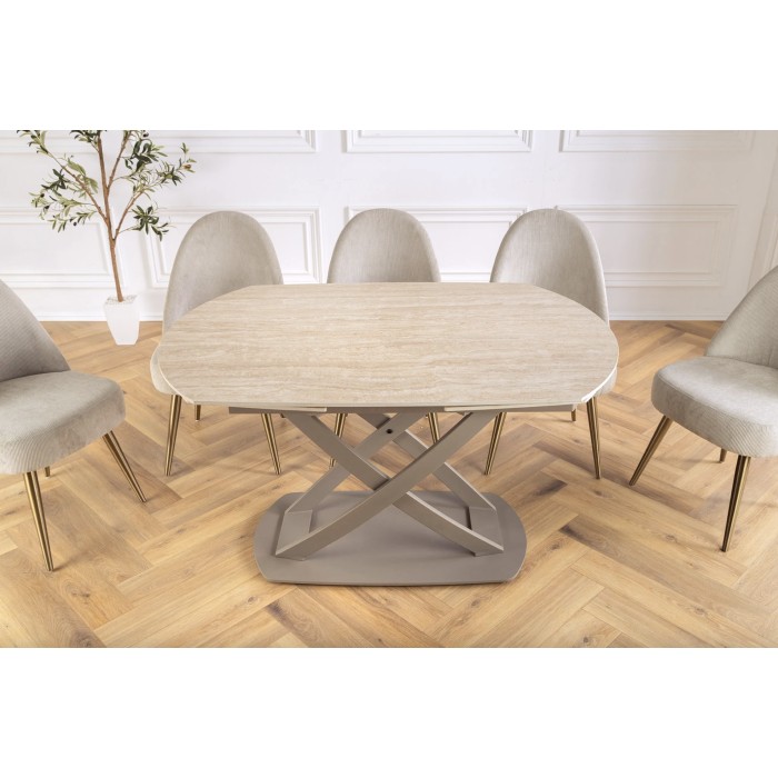 Table ATONIA sans extensions vu de face