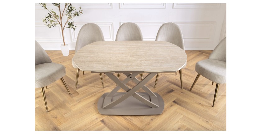 Table ATONIA sans extensions vu de face