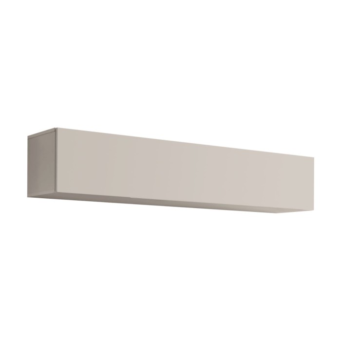 Vitrine opaque horizontale FLY cachemire