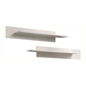 Étagère FLY cachemire – lot de 2 étagères murales design scandinave