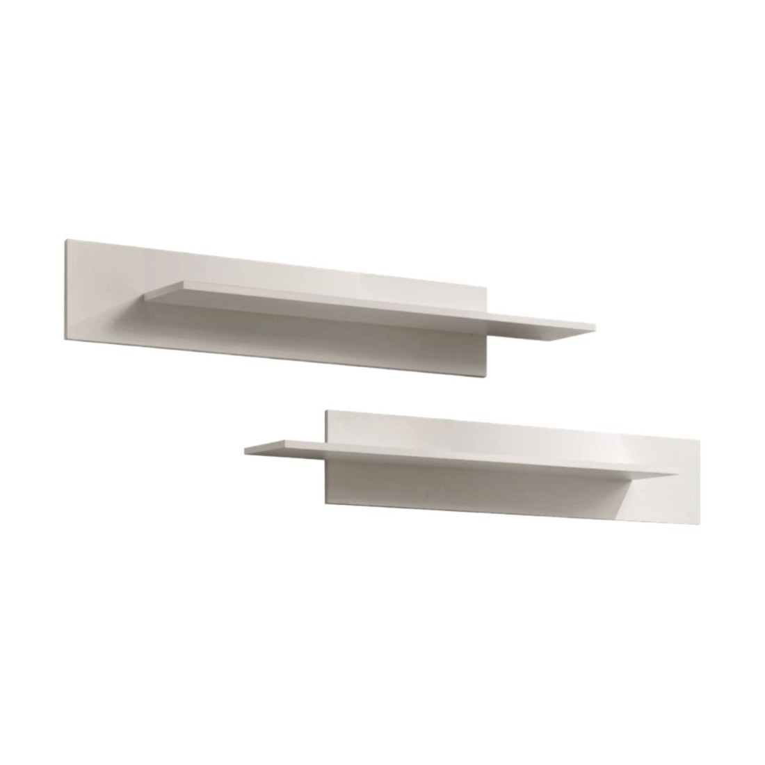 Étagère FLY cachemire – lot de 2 étagères murales design scandinave