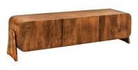 Meuble TV 160 cm bois massif marron – Collection NATURA