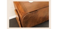 Meuble TV 160 cm bois massif marron – Collection NATURA