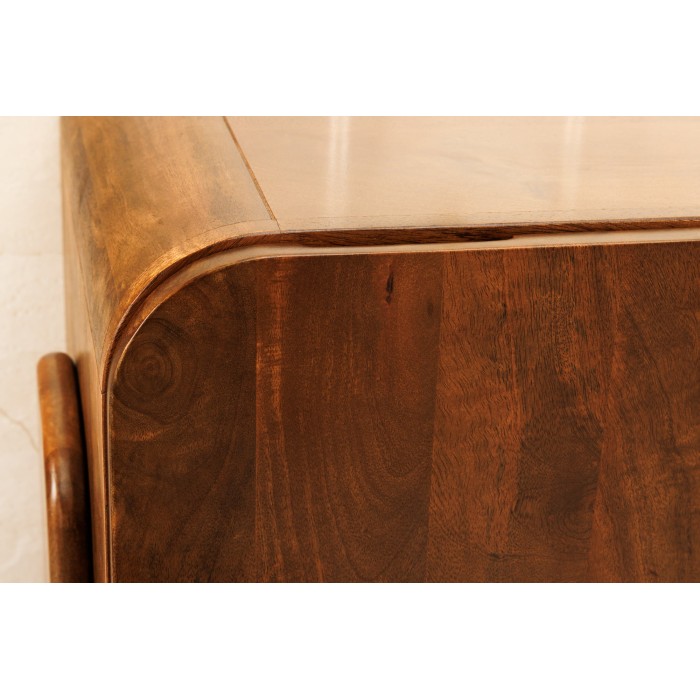 Buffet 175 cm 4 porte legno massiccio marrone – Collezione NATURA