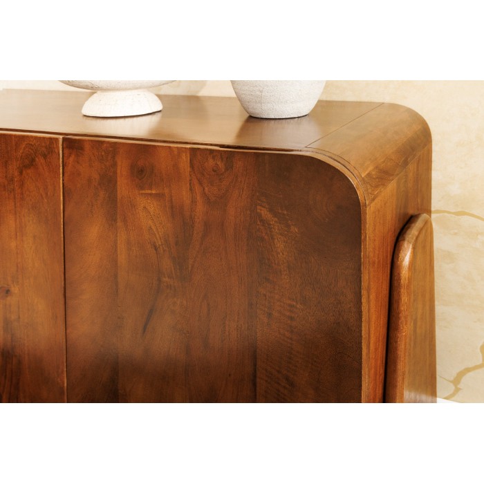 Buffet 175 cm 4 porte legno massiccio marrone – Collezione NATURA