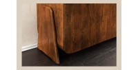 Buffet 175 cm 4 portes bois massif marron – Collection NATURA
