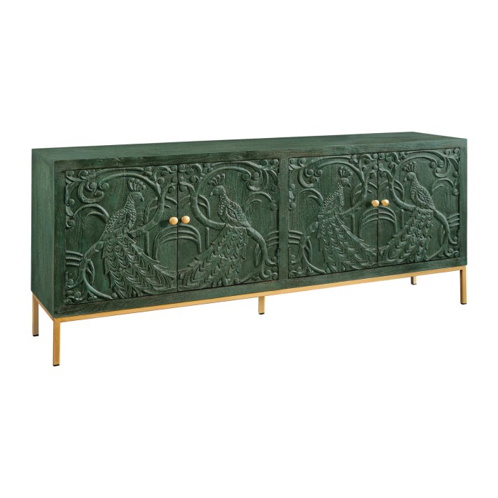 Buffet 175 cm 4 portes bois...