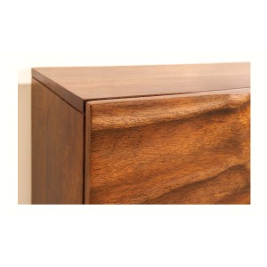 Buffet 180 cm 4 portes bois sculpté naturel – Collection SILVA