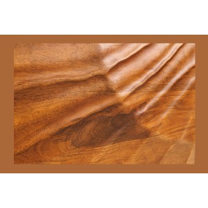 Buffet 180 cm 4 portes bois sculpté naturel – Collection SILVA