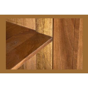 Buffet 170 cm 4 portes bois sculpté fumé – Collection ORINO