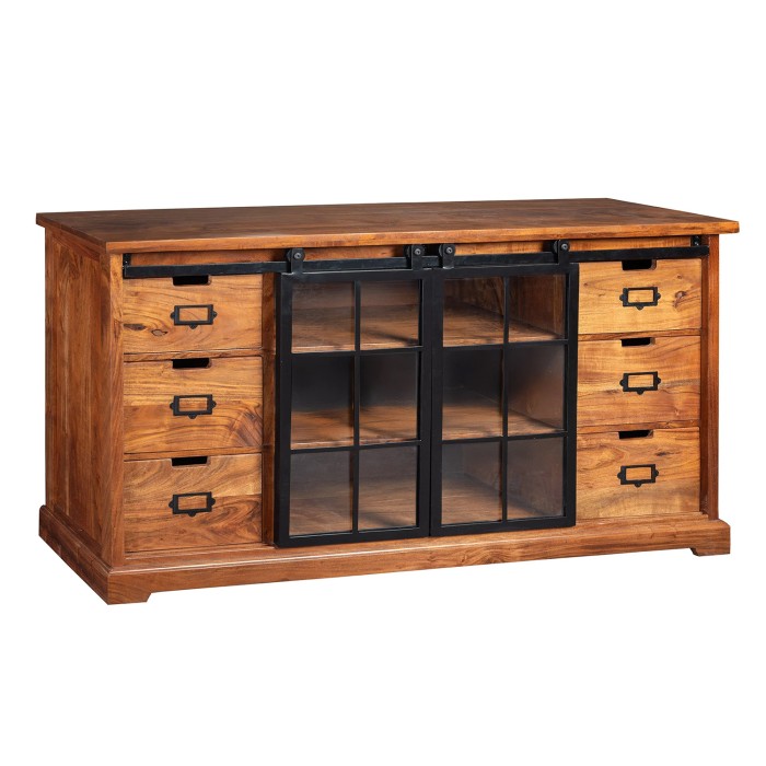 Buffet 150 cm 2 portes 6...