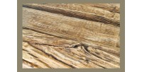 Table de salle à manger RAFTA – Rectangulaire 220 cm – Bois, métal et verre – Style industriel