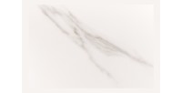Zoom sur la texture du plateau de la table LUMEA blanche et bois 200cm