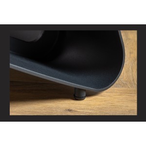 Table de salle à manger ZAREL – Extensible 180 à 260 cm – Rectangulaire – Céramique et verre trempé effet marbre