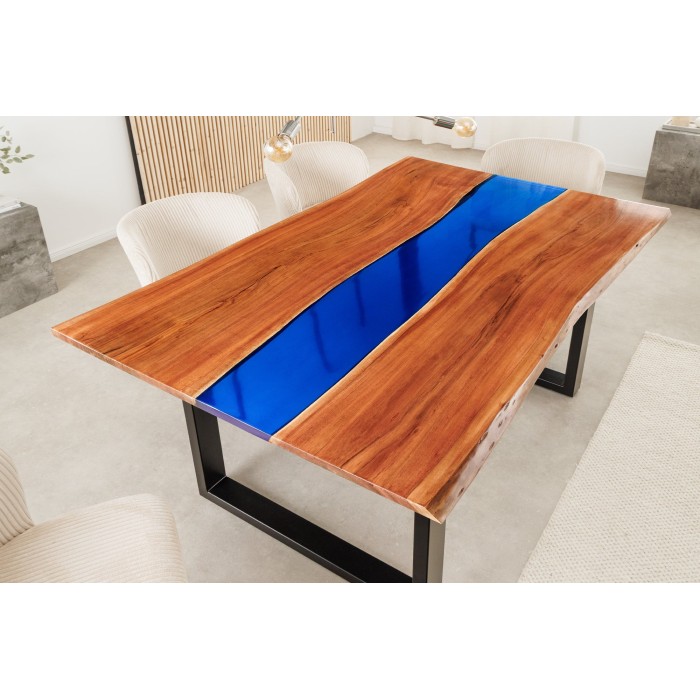Table LAGUNA 160cm vu de haut