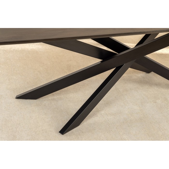 Zoom sur les pieds de la table ARKOS 220cm