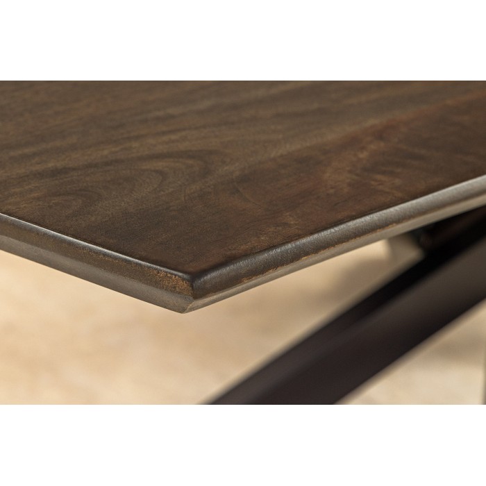 Zoom sur le plateau de la table ARKOS 220cm