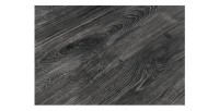 Table de salle à manger RIVET – Rectangulaire 200 cm – Bois gris et métal noir