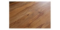 Table LODEN – Rectangulaire 160 cm – Bois Sheesham et métal – Style industriel