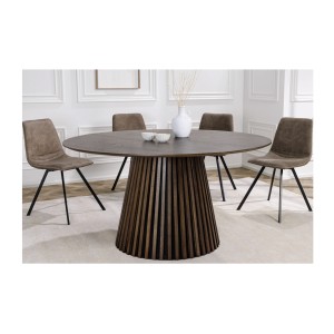 Table de salle à manger KANOVA – Ronde 140 cm – Style contemporain