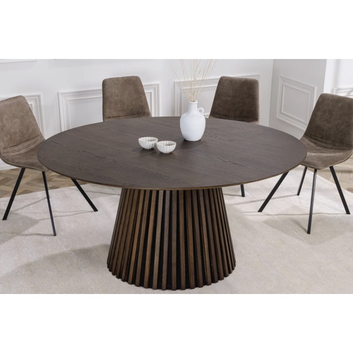 Eettafel KANOVA - Rond 140 cm - Hedendaagse stijl