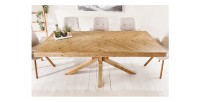 Table de salle à manger LOVARK – Rectangulaire 200 cm – Bois massif de pin
