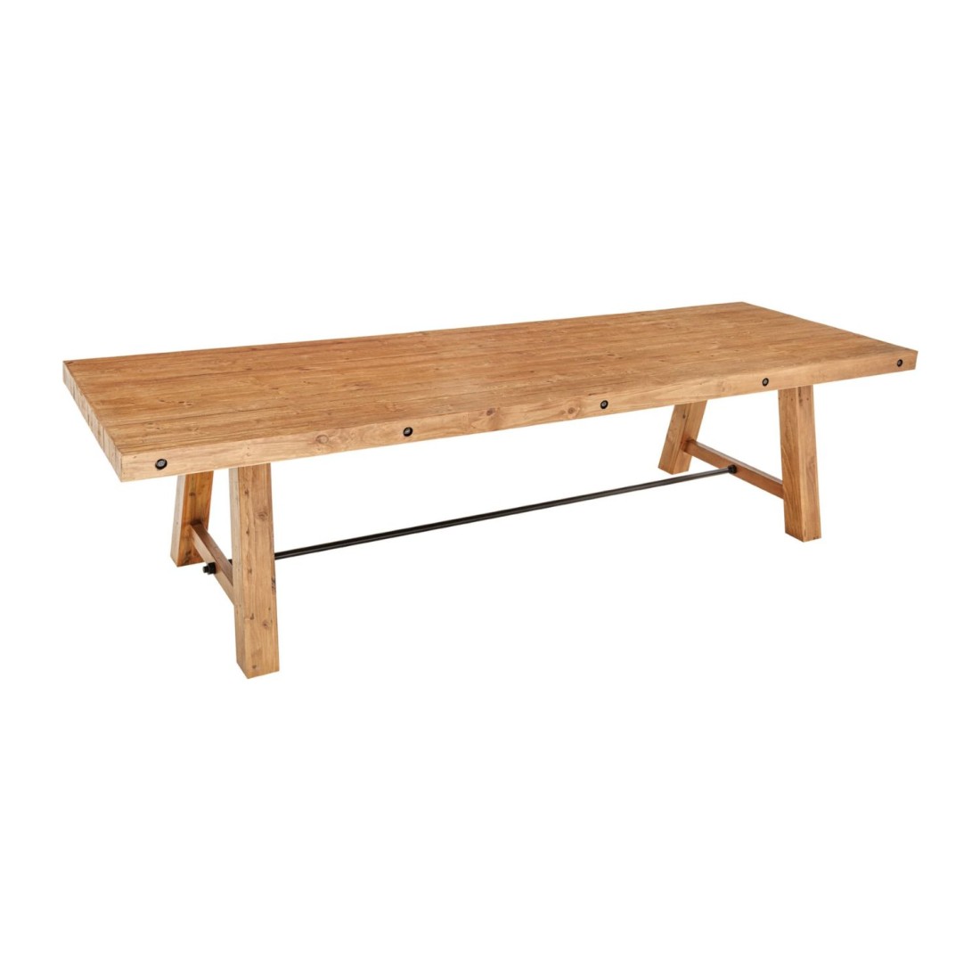 Table RANCHO 300cm sur fond blanc