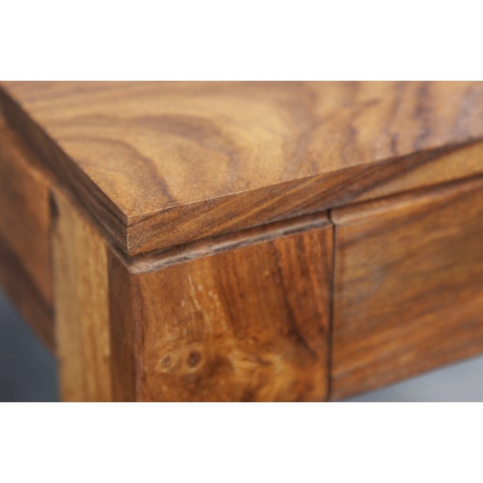 Tavolo da pranzo TAVINA – Rettangolare 120 cm – Legno massiccio – Stile rustico
