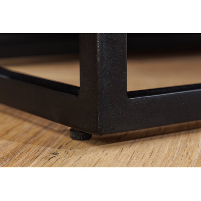 Buffet TERRAKAN 180 cm – Bois Massif de Manguier Marron – Façade Sculptée 3D