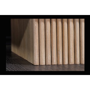 Buffet ORINO 170 cm – Bois massif de manguier blanchi – Style Art Déco 