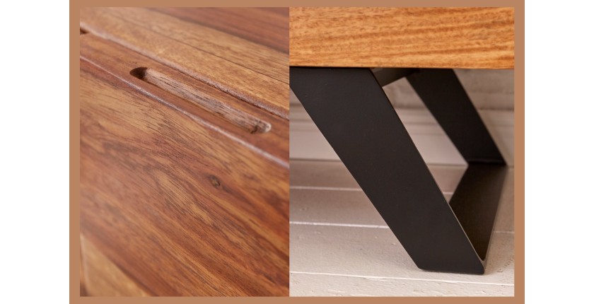 Set WILLIAM Badezimmermöbel – Dunkelgrau und Weiß – 64x191x34 cm