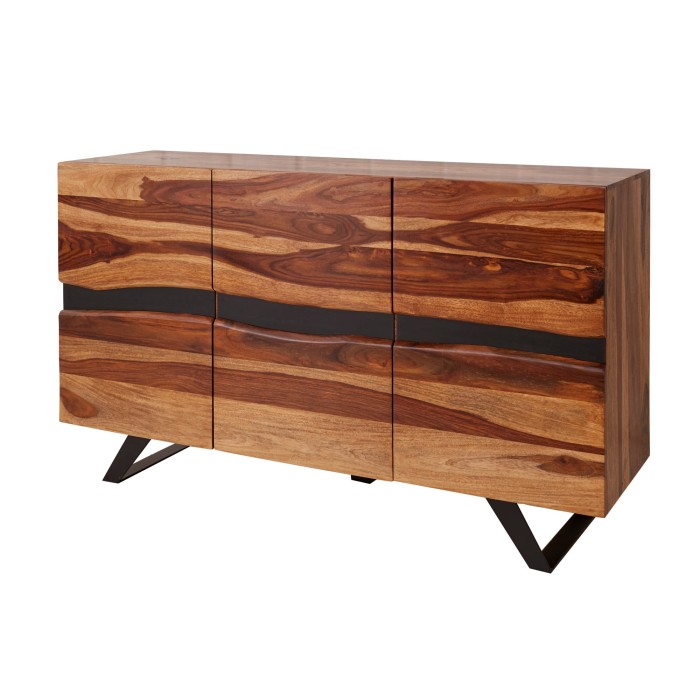 Set van badkamermeubels WILLIAM – Donkergrijs en wit – 64x191x34 cm