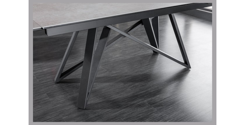Zoom sur la structure de la table LIXOR grise