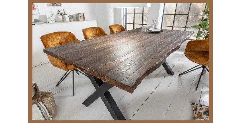 Table NALKO 200cm vu de côté