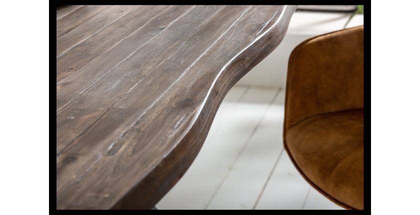 Zoom sur le plateau de la table NALKO