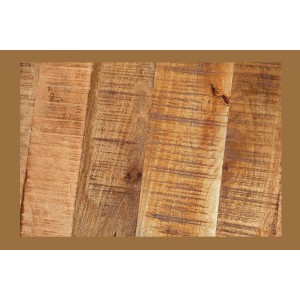 Zoom sur la texture du plateau de la table LODEN pieds en X 200cm