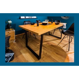 Table MERAX 160cm vu de côté