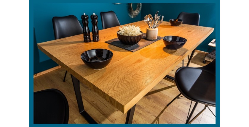 Table MERAX 160cm vu de haut