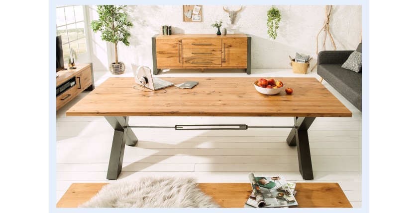 Table CHRIS 240cm vu de face