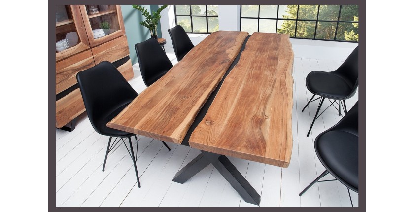 Table ORKAN 200cm vu de haut