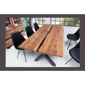 Table ORKAN 200cm vu de haut