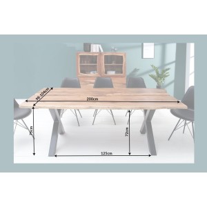Table ORKAN 200cm dimensions