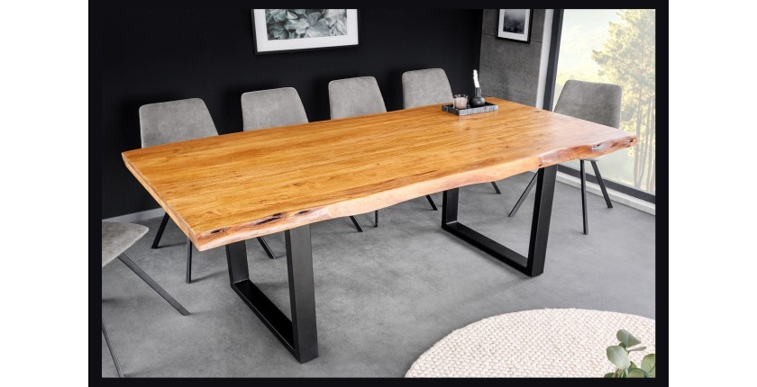 Table ARKAYA 200cm pieds en U vu éloignée
