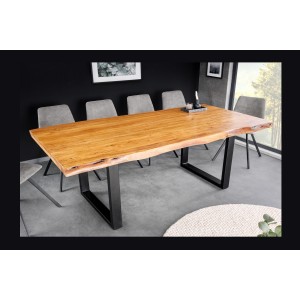 Table ARKAYA 200cm pieds en U vu éloignée